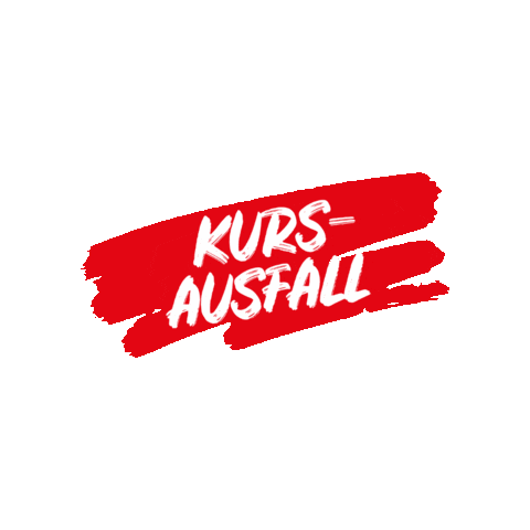 Kursausfall Sticker by BTW Bünde