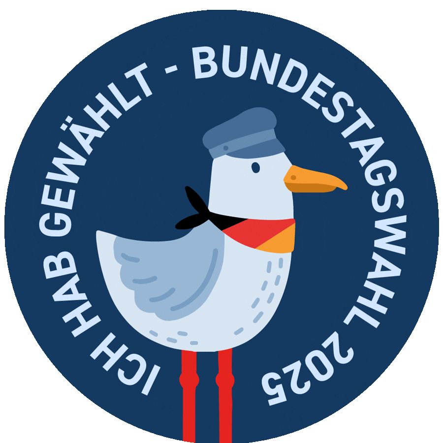StadtBremerhaven wahl btw bremerhaven btw25 Sticker