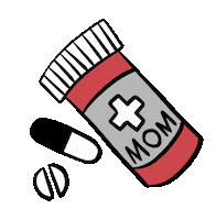 Mommingwithtruth mom mental health depression anxiety Sticker