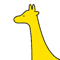 Giraffe Kirin Sticker