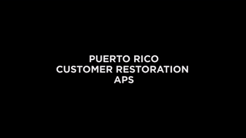 Residents Cheer as Electricity Restored in Puerto Rico