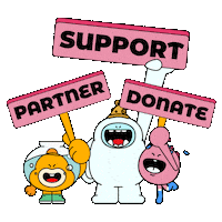 Support Donate Sticker by SomiSomi
