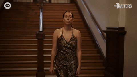 Breakfast GIF by The Traitors Australia