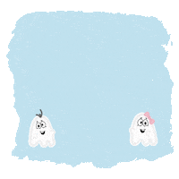 ghostandghosti new new post post ghost Sticker