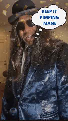 curtisGmartin giphyupload thats right curtis martin pimping GIF