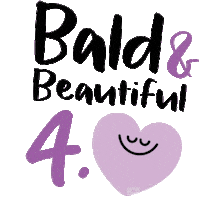 mystarfishfoundation msf baldnbeautiful4 光头与美4 botakchallenge Sticker