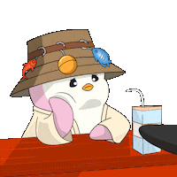 Sad Over It Sticker by Pudgy Penguins