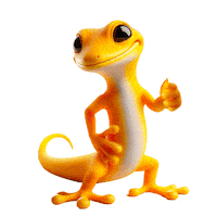 Lagartixa Tixinha Sticker by SóCarrão.com