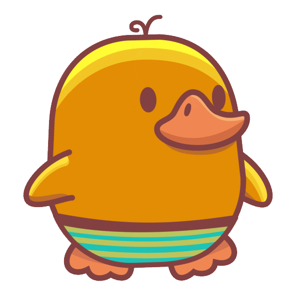 Wink Hello Sticker by FOMO Duck