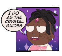 Rick And Morty Pink Sticker