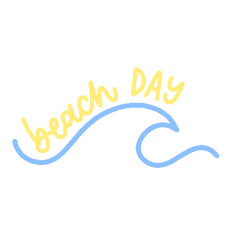 Beach Day Sticker