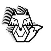 Fox Chile Sticker by atacamarides