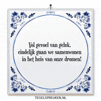 Spreuk Geluk GIF by Tegelspreuken.nl