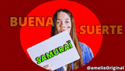 Samurai Buena Suerte GIF by amelie