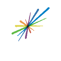 MHCC pride colorful lgbtq spark Sticker