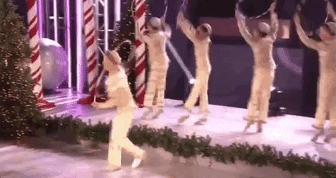 ballet christmas in rockefeller 2018 GIF by NBC