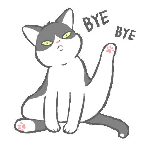 Cat Love Sticker by GORO