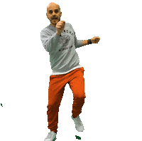 izakomove happy dance party salsa Sticker