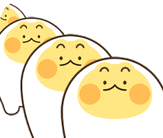 Egg Eyebrow Sticker