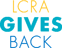Lcra Gives Back Sticker by LCRA