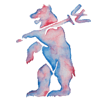 Wildbräubär Sticker by wildbraeu