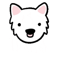 dog love Sticker by rainydayink