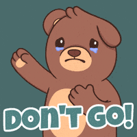 Sad Miss You GIF by BEARISH