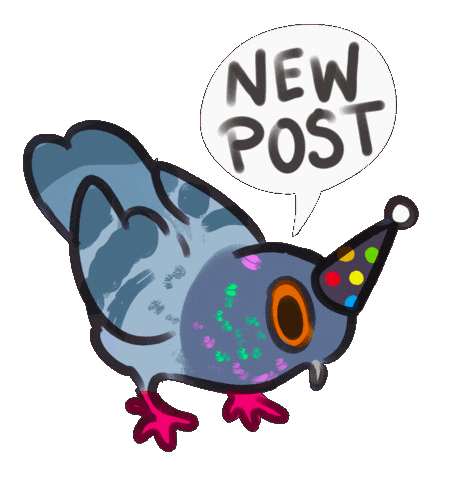 Party New Post Sticker