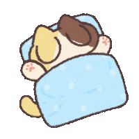 Good Night Cat Sticker