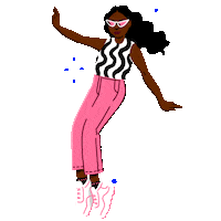 Happy Dance Sticker by Leanne Van