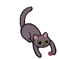 Cartoon Cats Sticker