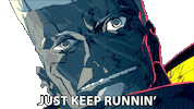 Netflix Keep Going Sticker by Cyberpunk: Edgerunners