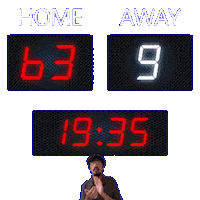 9 Away Sticker