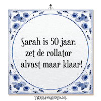 Nl Trots Sticker by Tegelspreuken.nl