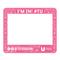 Frame Love Sticker by TeessideUni