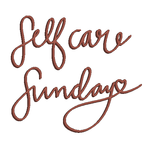 Self Care Sunday Sticker