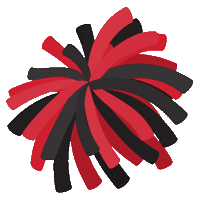 Ragin Cajuns Louisiana Sticker by College Colors Day