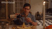 Michael Zegen Drinking GIF by The Marvelous Mrs. Maisel