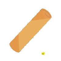 Orange Pineapple Sticker by Digi