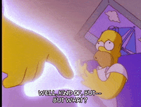 scared homer simpson GIF