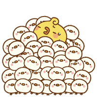 Happy Bird Sticker by Minto Inc.