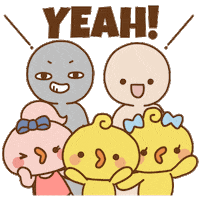 Happy Bird Sticker by Minto Inc.