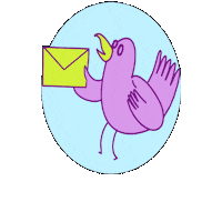 hola_corbox track salto envio carta Sticker