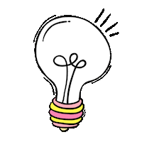 sasievilar light idea luz lampara Sticker