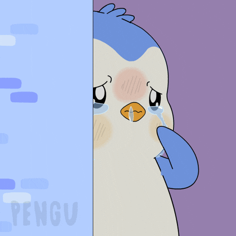 Sad Penguin GIF by Pudgy Penguins
