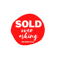 Realestate Justsold Sticker by The FernG Team