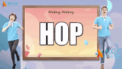 hop alo7 english GIF by ALO7.com