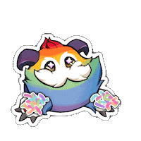 Rainbow Celebrate Sticker by League of Legends