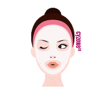 Skincare Pores Sticker by CYZONE