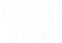 haydesignco handlettering rainbows hand lettering suncatcher Sticker